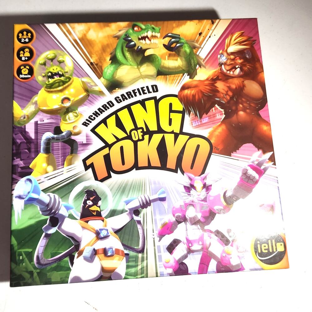 King of Tokyo Plus Lots of Expansions, Custom Foam core Organizer Inserts